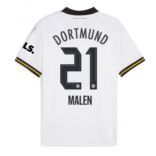 Dres Borussia Dortmund Donyell Malen #21 Rezervni 2024-25 Kratak Rukav